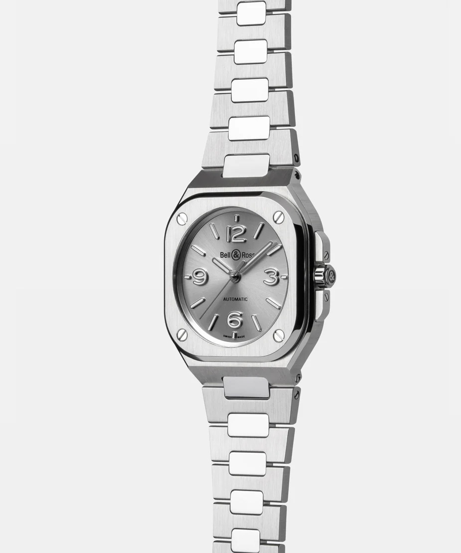 ベル＆ロス Bell&Ross BR05A-S-GR-ST/SST BR-05 36 mm Grey Steel 自動巻