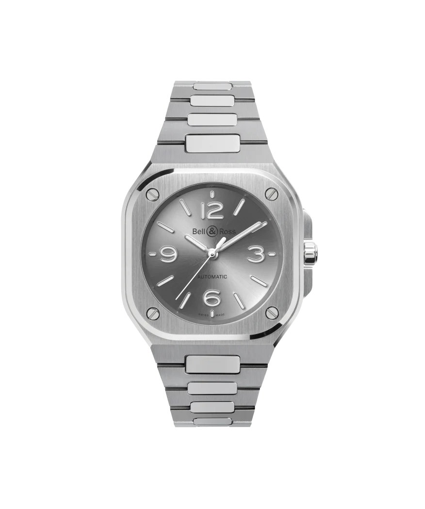 ベル＆ロス Bell&Ross BR05A-S-GR-ST/SST BR-05 36 mm Grey Steel 自動巻