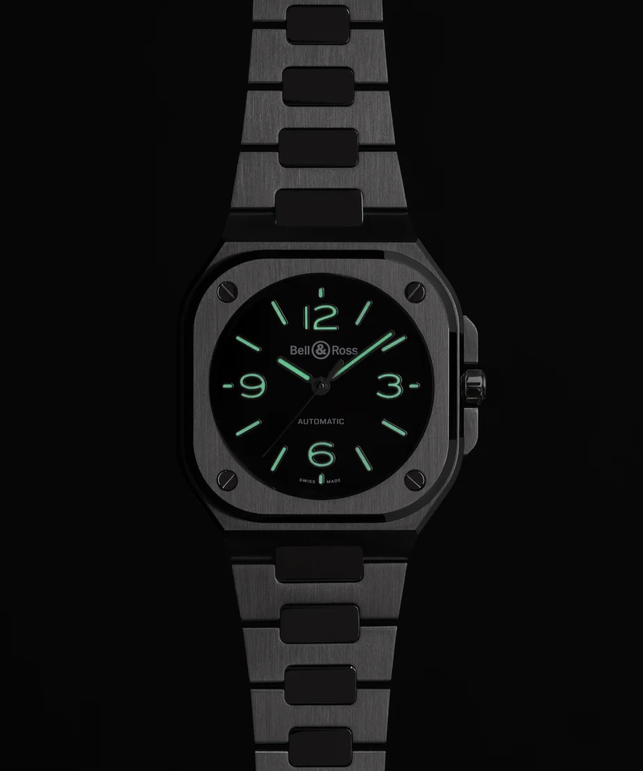 ベル＆ロス Bell&Ross BR05A-S-MP-ST/SST BR-05 36 mm Mother Of Pearl Steel 自動巻