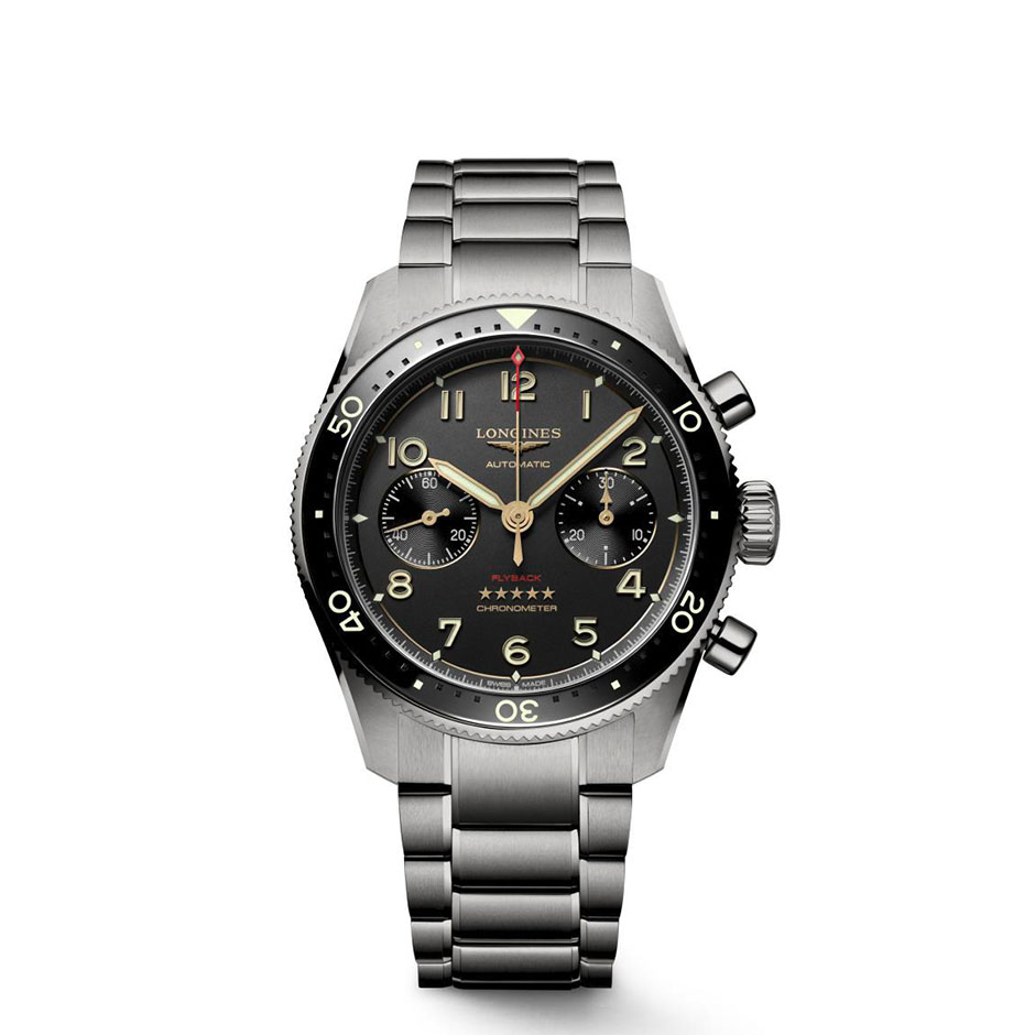 L3.821.1.53.6 スピリット フライバックチタニウム LONGINES ロンジン