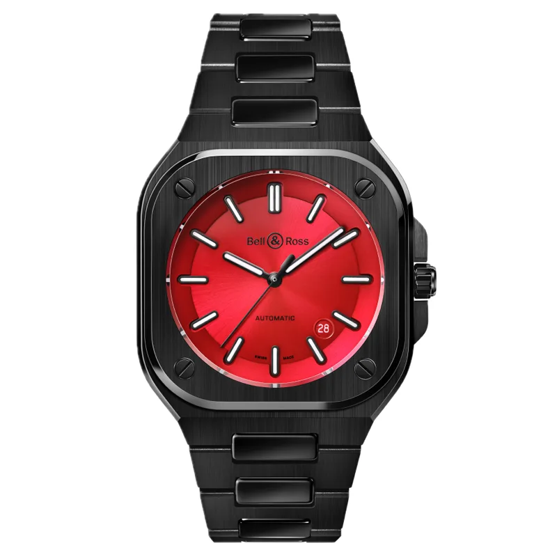 【日本限定99本】ベル＆ロス Bell&Ross BR05A-RED-CE/SCE BR-05 RED BLACK CERAMIC 自動巻