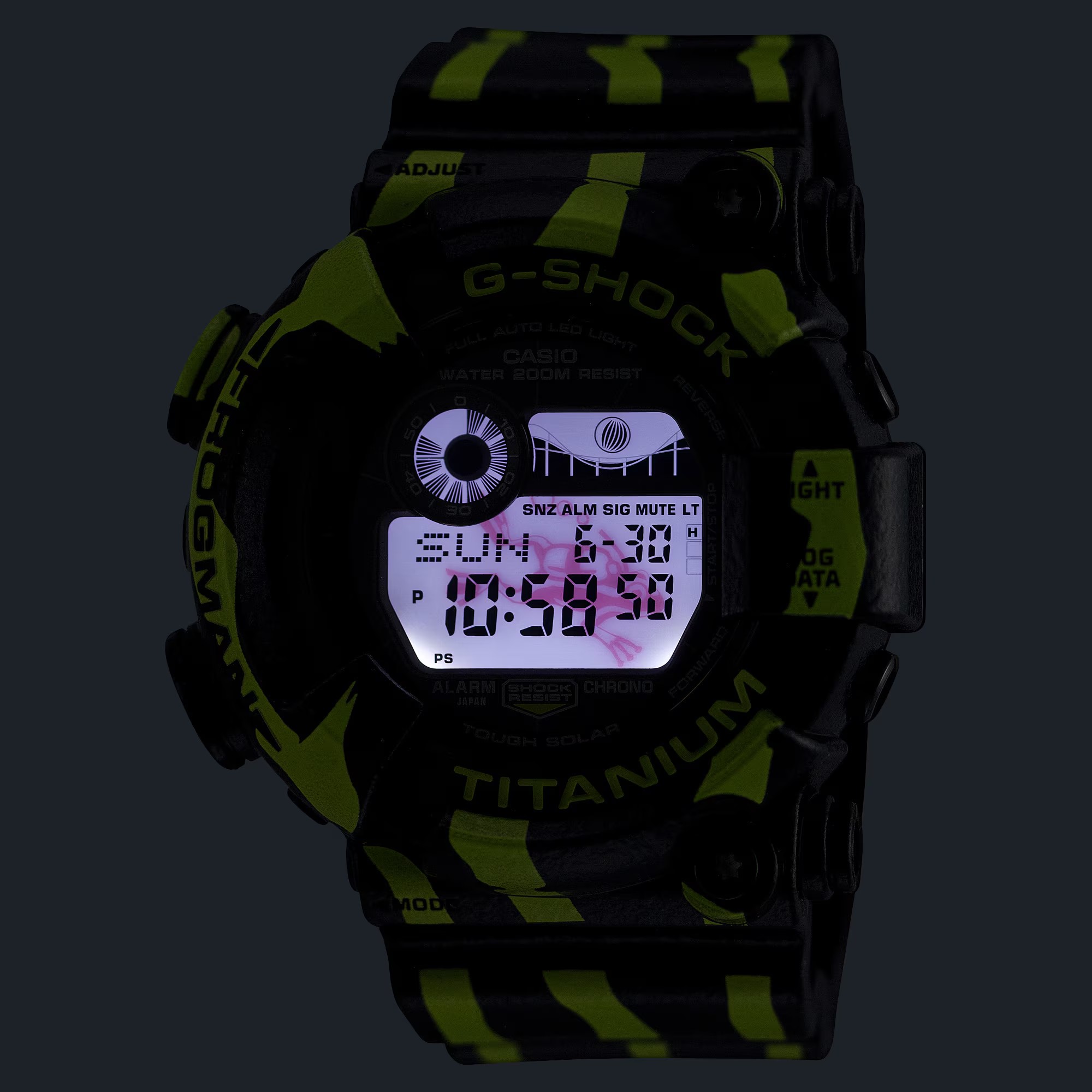 カシオ CASIO G-SHOCK GW-8200TPF-1JR MASTER OF G - SEA FROGMAN
