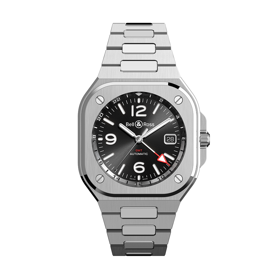 BR05-GMT-STEEL BR05G-BL-ST/SST Bell&Ross ベルアンドロス
