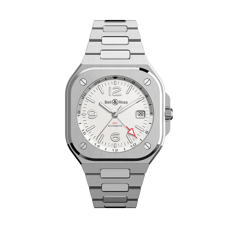 BR05 GMT WHITE BR05G-SI-ST/SST Bell&Ross ベルアンドロス