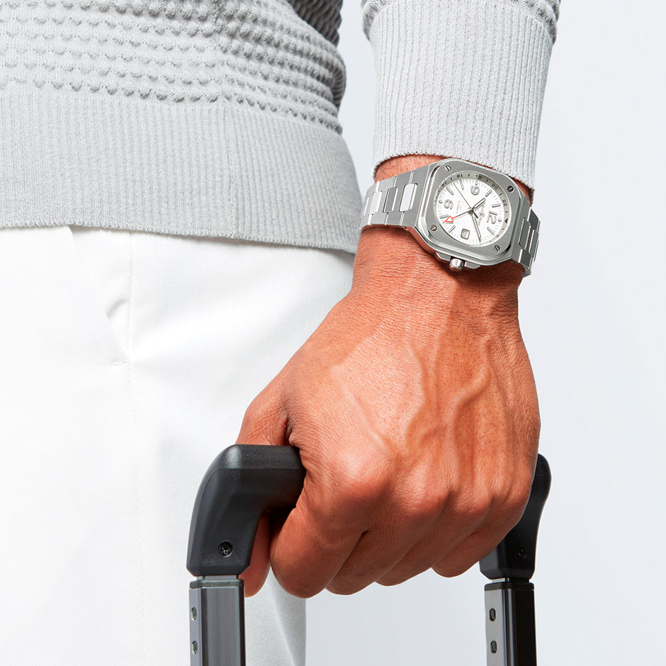 BR05 GMT WHITE BR05G-SI-ST/SST Bell&Ross ベルアンドロス