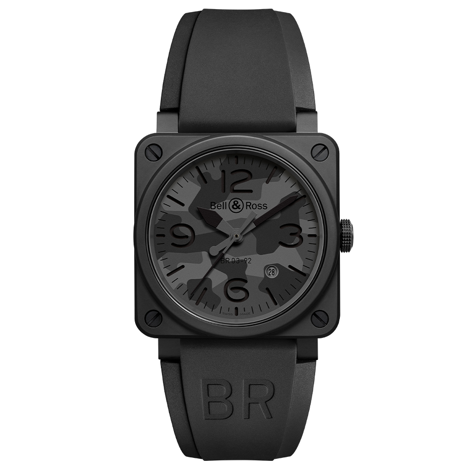 BR 03-92 BLACK CAMO BR0392-CAMO-CE/SRB Bell&Ross ベル＆ロス