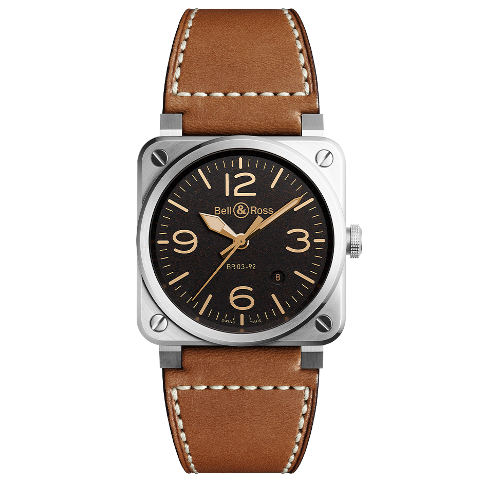 BR 03-92 GOLDEN HERITAGE BR0392-ST-G-HE/SCA/2 Bell&Ross ベル＆ロス