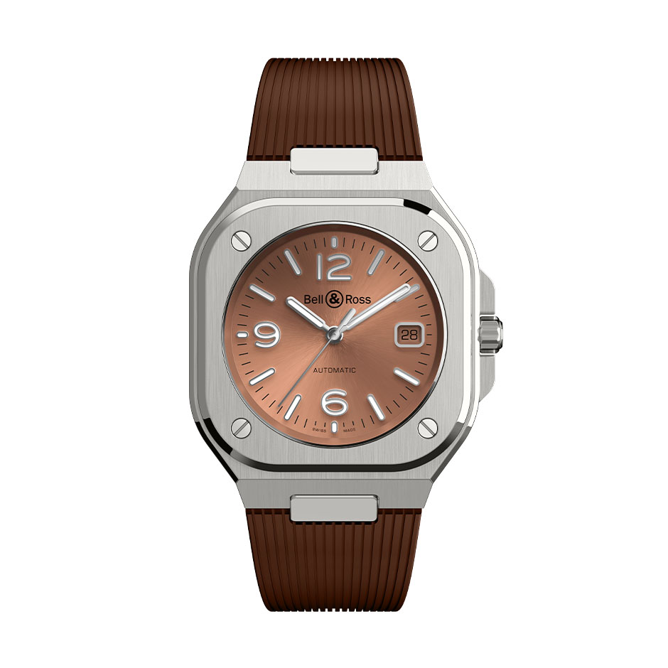 BR 05 COPPER BROWN BR05A-BR-ST/SRB Bell&Ross ベルアンドロス