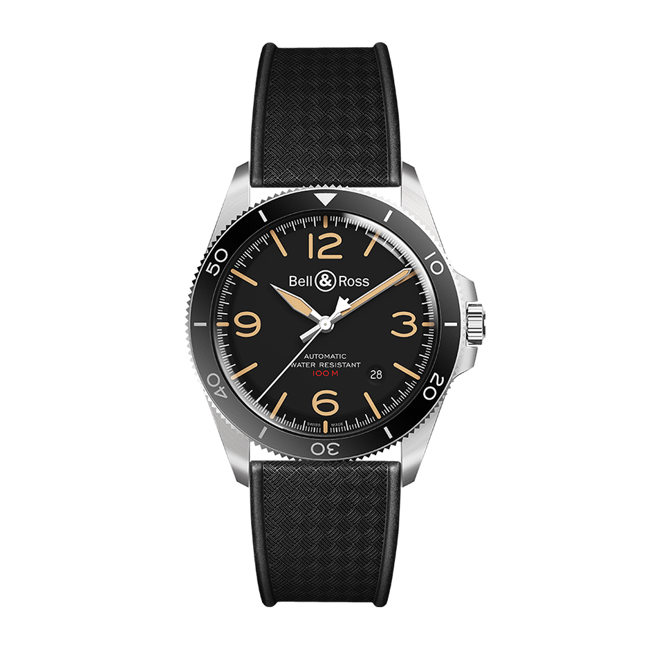 BR V2-92 STEEL HERITAGE BRV292-HER-ST/SRB Bell&Ross ベル＆ロス
